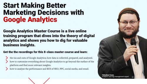 ConversionXL - Google Analytics Master Course