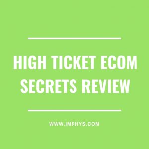 Earnest Epps - High Ticket Ecom Secrets