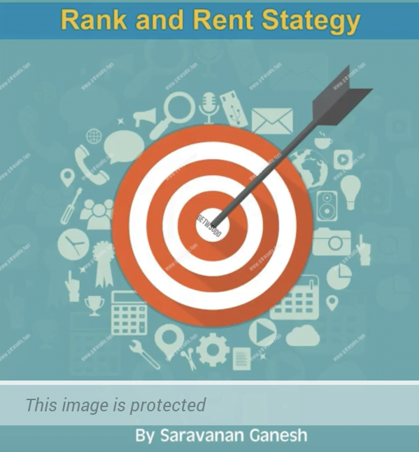 Ganesh Saravanan - Rank and Rent Strategy Program
