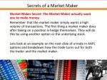 Alphasharks - Secrets Of Market Maker