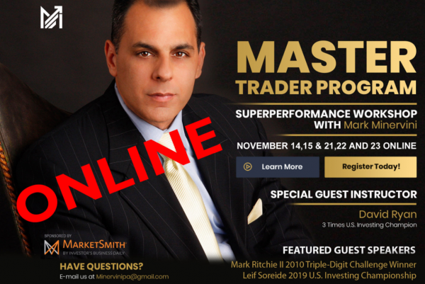 Mark Minervini – 5-Day Master Trader Program ONLINE EVENT