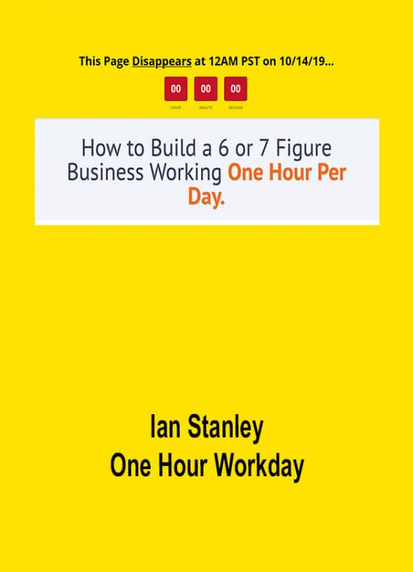 Ian Stanley - One Hour Workday