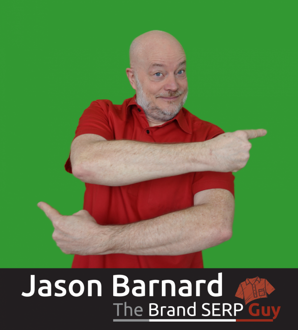 Jason Barnard The Brand SERP Masterclass