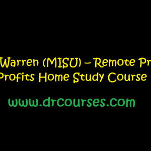Mike Warren (MISU) – Remote Property Lien Profits Home Study Course
