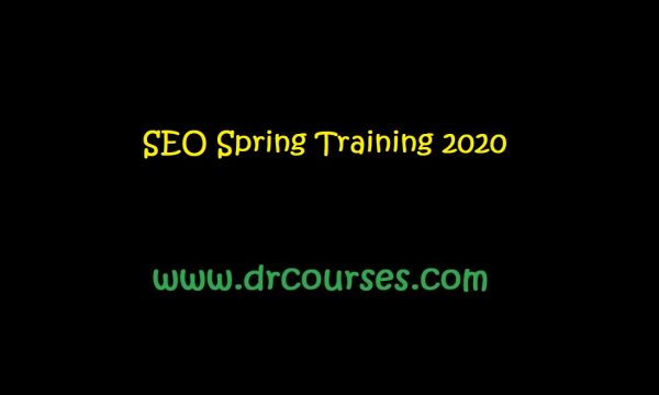 SEO Spring Training 2020