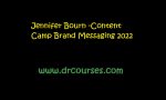 Jennifer Bourn -Content Camp Brand Messaging 2022