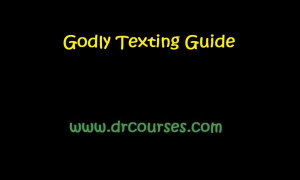 Godly Texting Guide